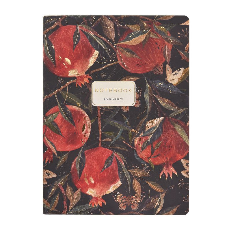Обложка товара «Тетрадь B5, Bruno Visconti  "FLORA.ГРАНАТ" 60листов, клетка»