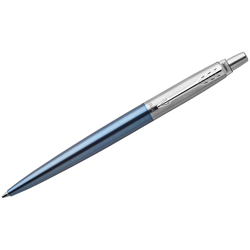 Ручка шариковая Parker "Jotter Waterloo Blue CT" синяя, 1,0мм, кнопочн.