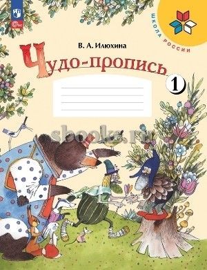 Чудо-пропись Рабочая тетрадь 1 класс. (компл.ч.1,2,3,4)  (Школа России) В.А. Илюхина (ФП-2023)	 							