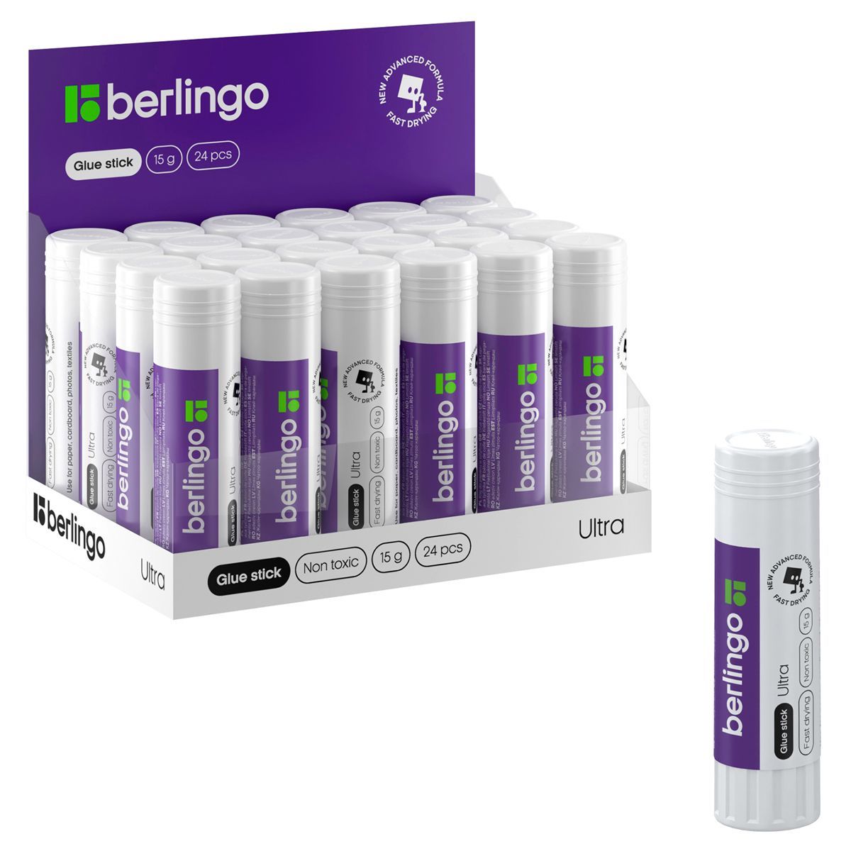 Обложка товара «Клей-карандаш Berlingo "Ultra", 15г, ПВП»
