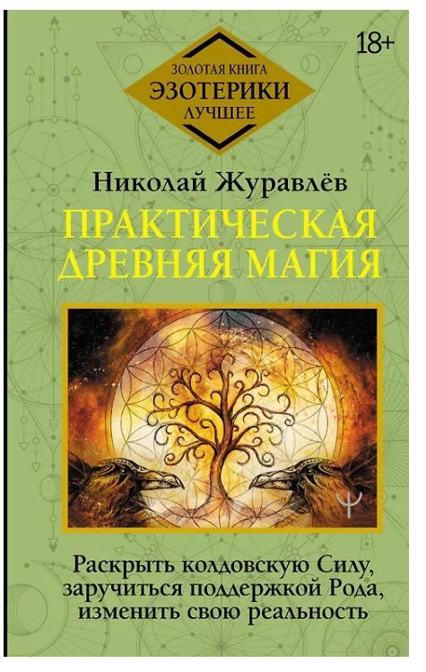 Обложка товара «Практическая древняя магия. Раскрыть колдовскую Силу, заручиться поддержкой Рода, изменить свою реальность Журавлев Николай»