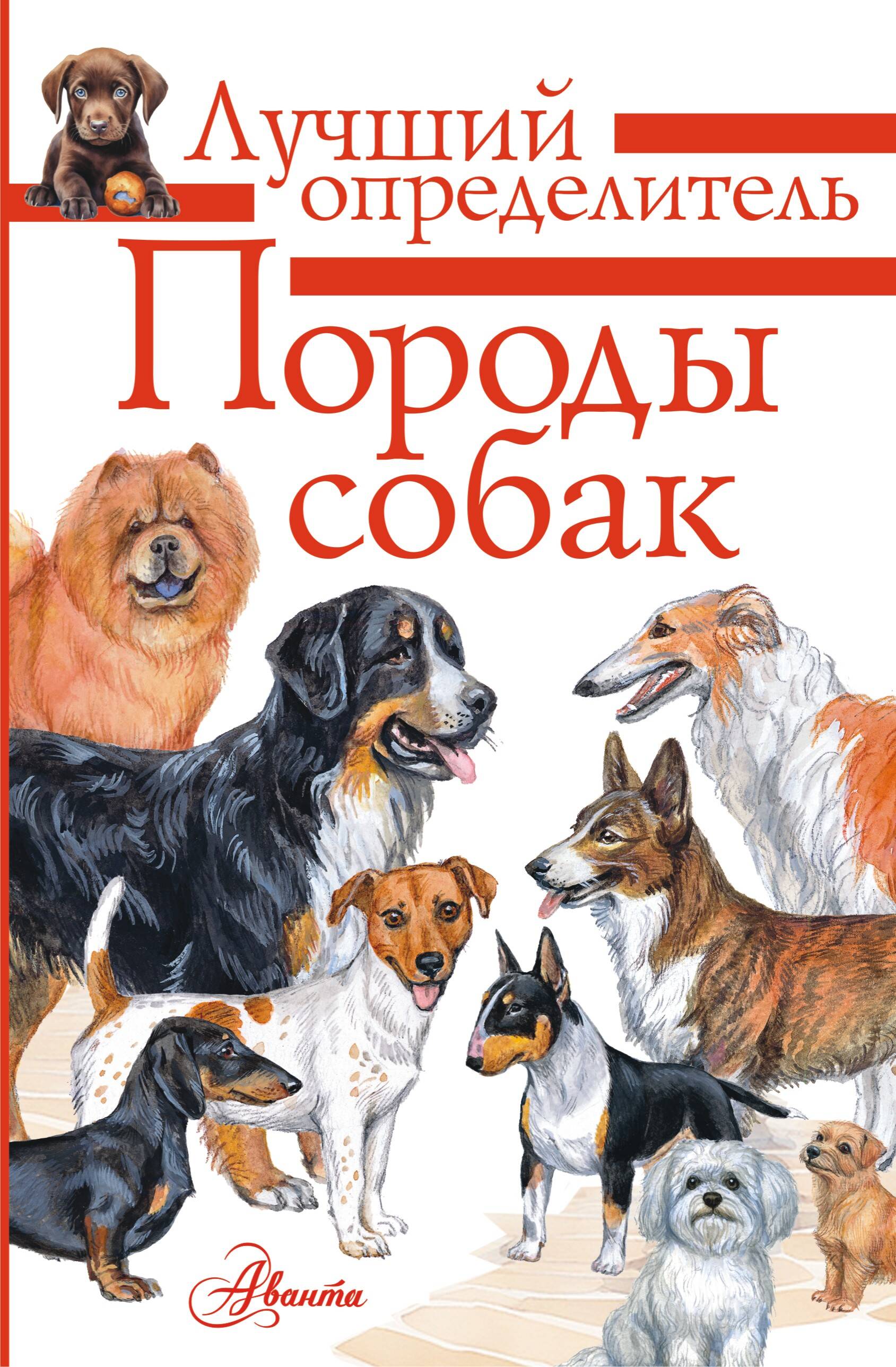 Обложка товара «Породы собак. Определитель»