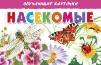 Обложка товара «ОКарточки. Насекомые Бортникова Е.Ф.»