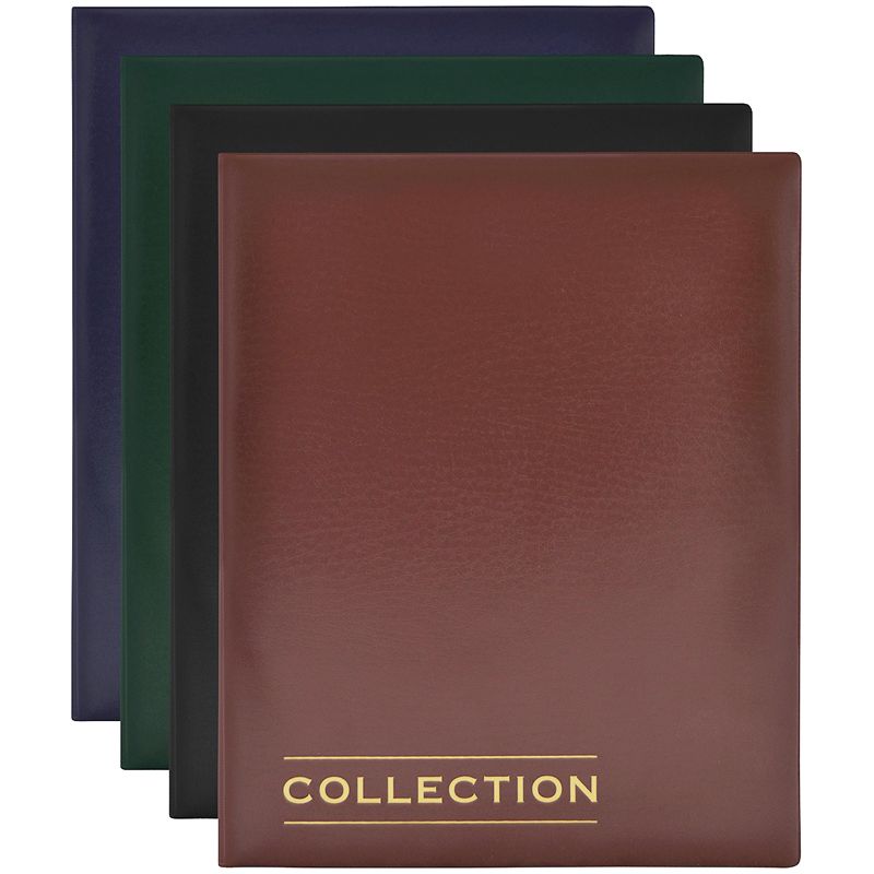 Альбом для монет "Optima" 230*270, на кольцах, 10 листов, ПВХ