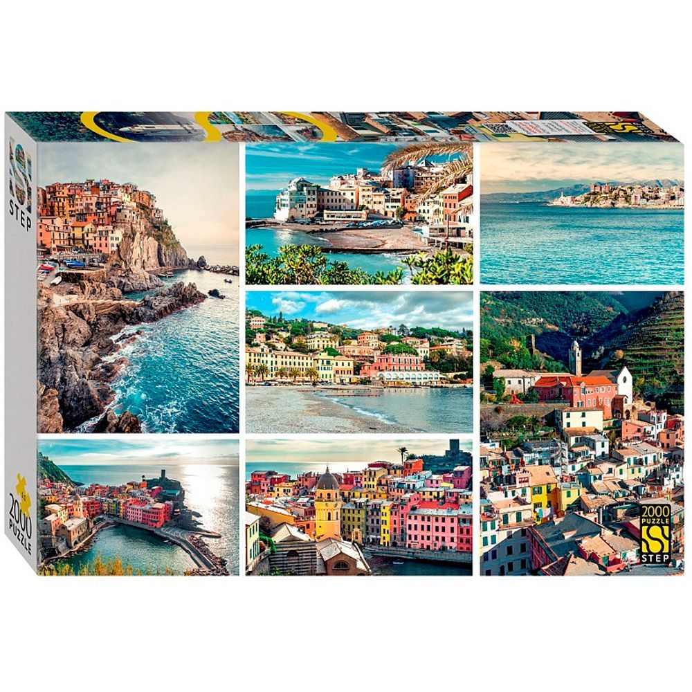 Обложка товара «Мозаика "puzzle" 2000 "Лигурия, Италия"»