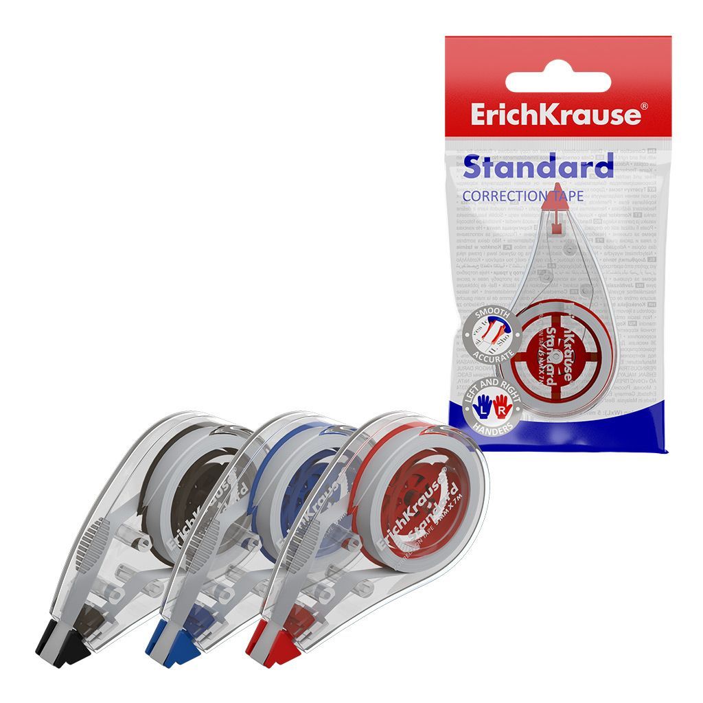 Обложка товара «Корректирующая лента ErichKrause EasyMask, 5мм х 7м, ассорти »