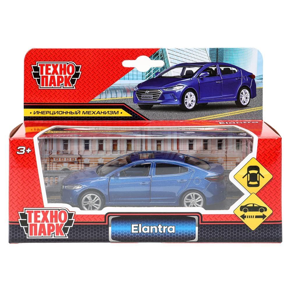 Обложка товара «Машина металл HYUNDAI ELANTRA 11,4 см, двери, инерция, кор. Технопарк»
