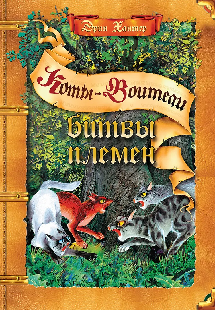 Обложка товара «Коты-воители. Подарок. Битвы племен.Хантер.»