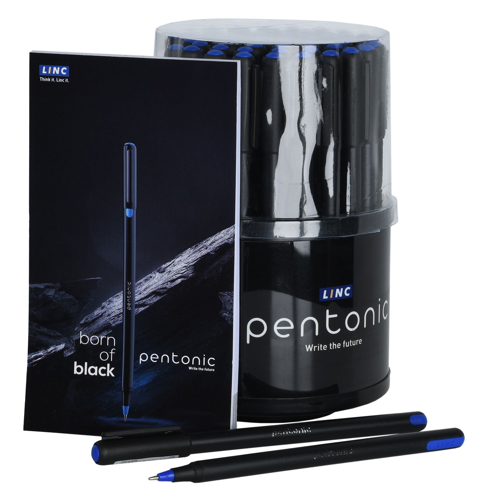 Ручка шариковая одноразовая LINC PENTONIC 0,70 мм синий