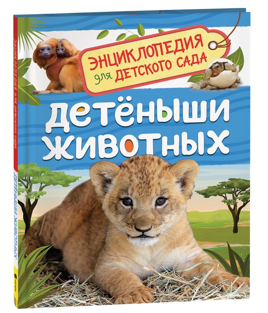 Обложка товара «Энциклопедия для детского сада. Детеныши животных »
