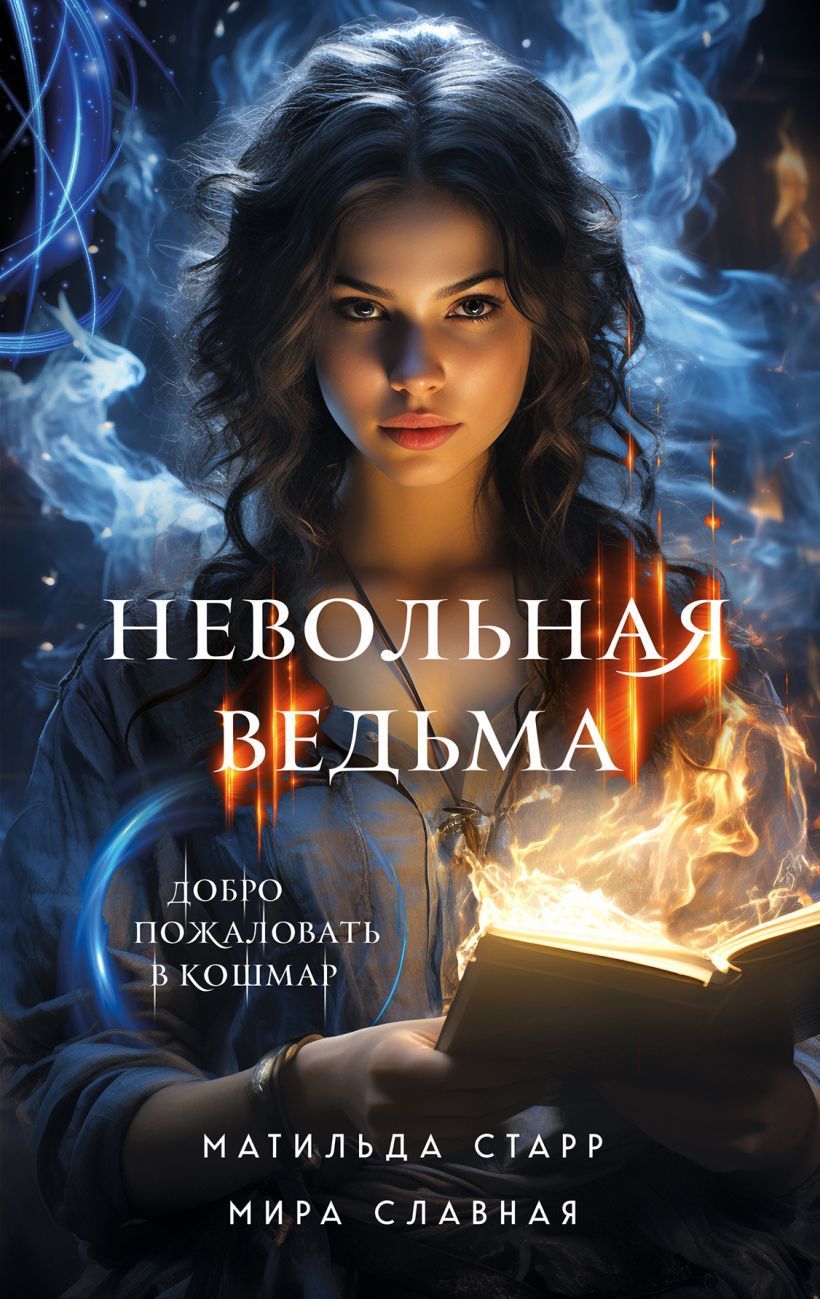 Обложка товара «Невольная ведьма. Добро пожаловать в кошмар Матильда Старр, Мира Славная»