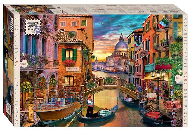 Обложка товара «Мозаика "puzzle" 1000 "Венеция" (Romantic Travel)»