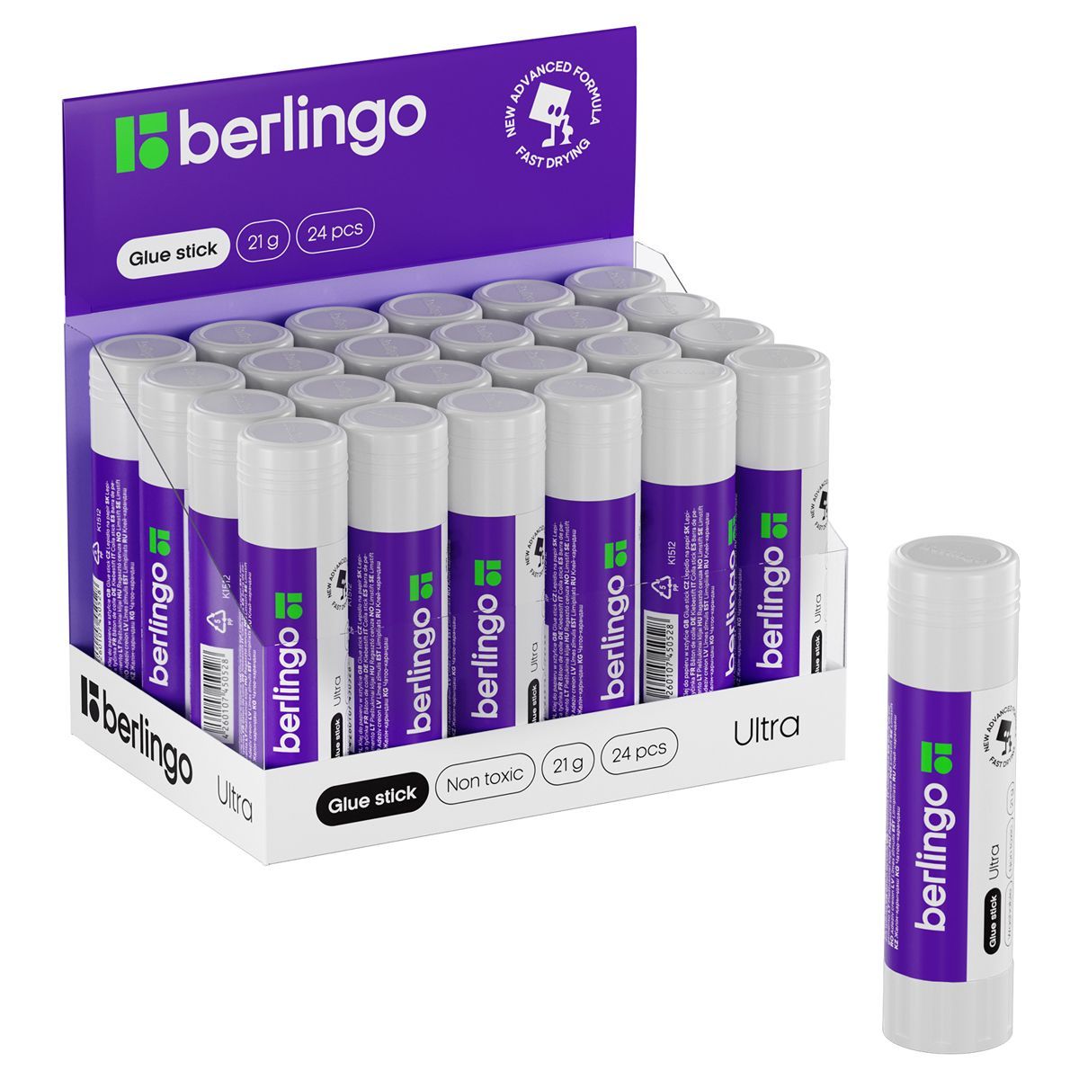 Обложка товара «Клей-карандаш Berlingo "Ultra", 21г »
