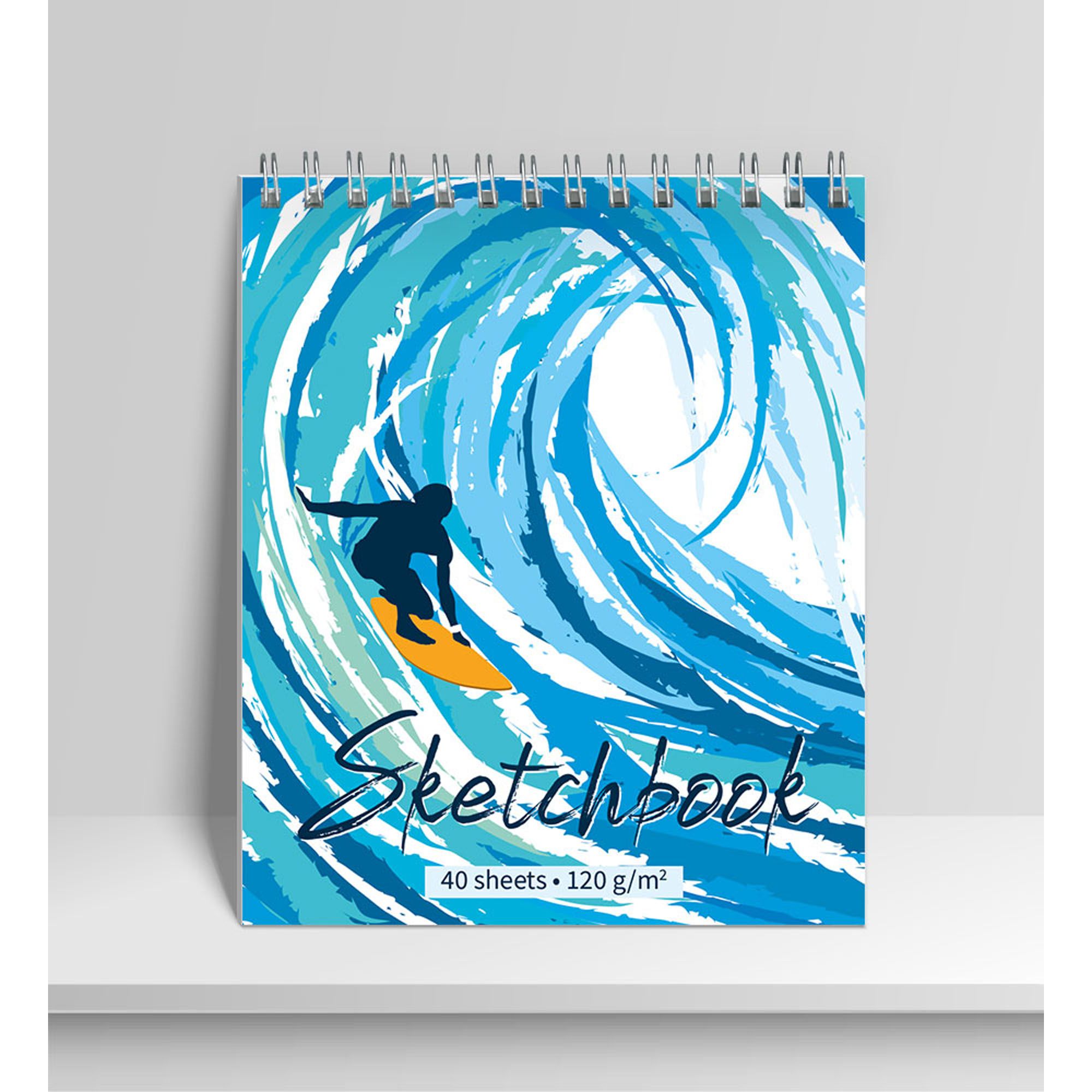 Скетчбук. Альбом для рисования 40л А6(+) 120г Sev