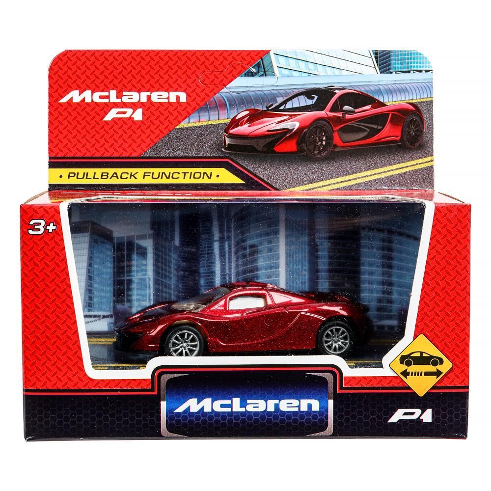 Обложка товара «Машина металл mclaren p1, 9,5 см, своб. ход, кор. Технопарк»