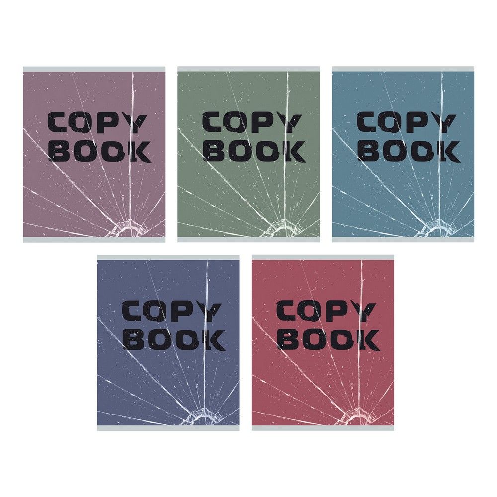 Обложка товара «Тетрадь А5 96л. Скрепка. ЛИНИЯ School copybook»