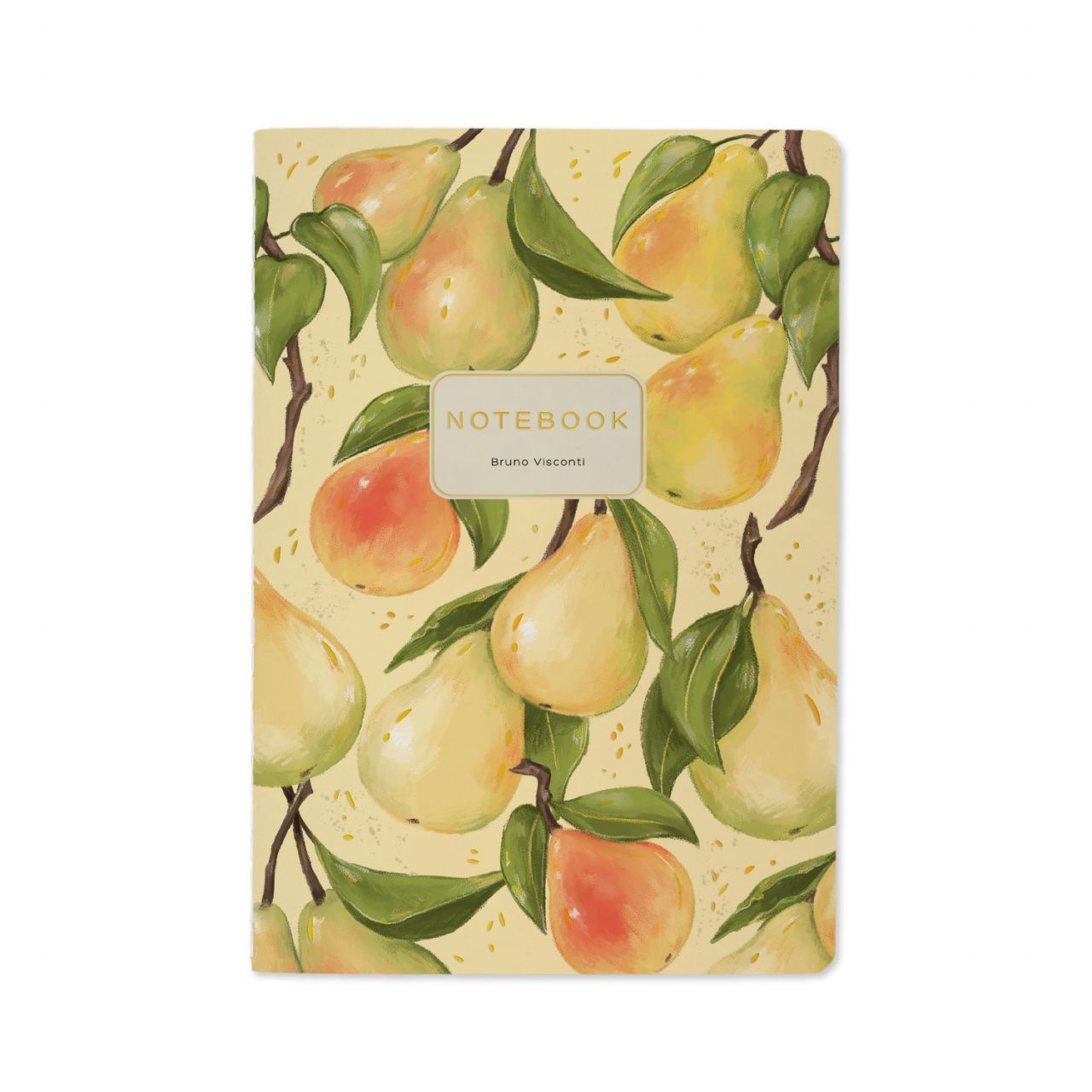 Обложка товара «ТЕТРАДЬ А5, Bruno Visconti "FLORA.PARADISE.Груши", 40л. клетка»