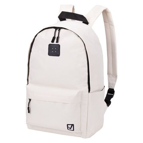 Обложка товара «Рюкзак BRAUBERG POSITIVE универсальный, карман-антивор, Beige, 42х28х14 см, 270776»
