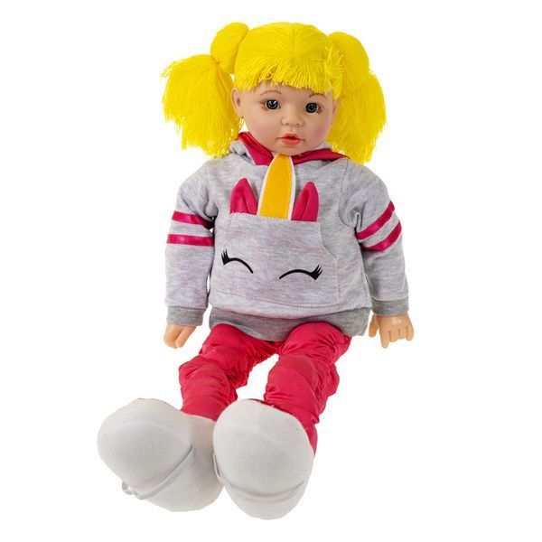 Кукла Аэробика Oly Bondibon с растягивающимися руками и ногами, высота куклы 61-95см
