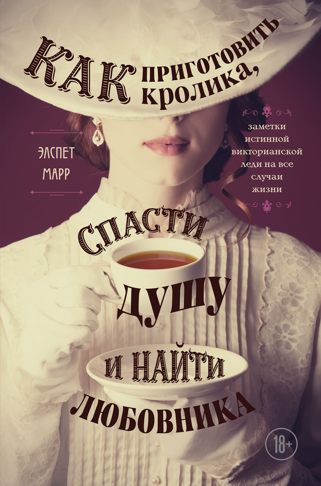 Обложка товара «Как приготовить кролика, спасти душу и найти любовника. Заметки истинной викторианской леди на все случаи жизни Марр Э.»