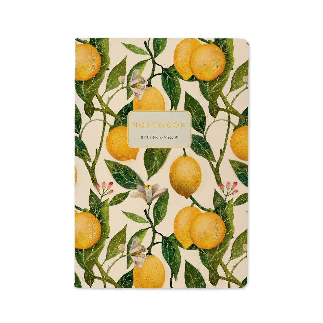 Обложка товара «ТЕТРАДЬ А5, Bruno Visconti "FLORA.PARADISE.Lemons", 40л. линейка»