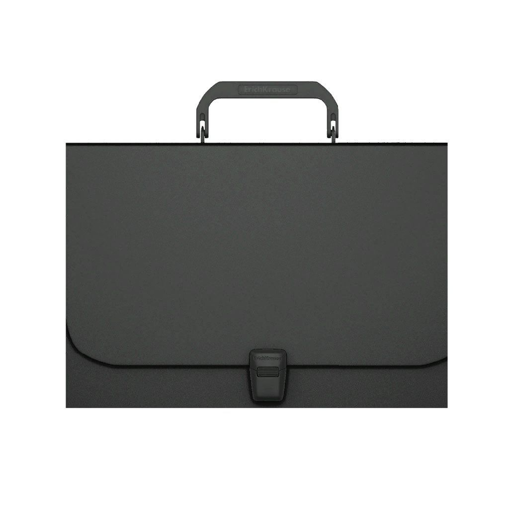 Обложка товара «Портфель пластиковый ErichKrause® Matt Classic, A4, черный  »