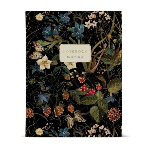 Обложка товара «ТЕТРАДЬ НА КОЛЬЦАХ  СО СМЕННЫМ БЛОКОМ 80Л. "FLORA.ЛЕСНЫЕ ЯГОДЫ"»