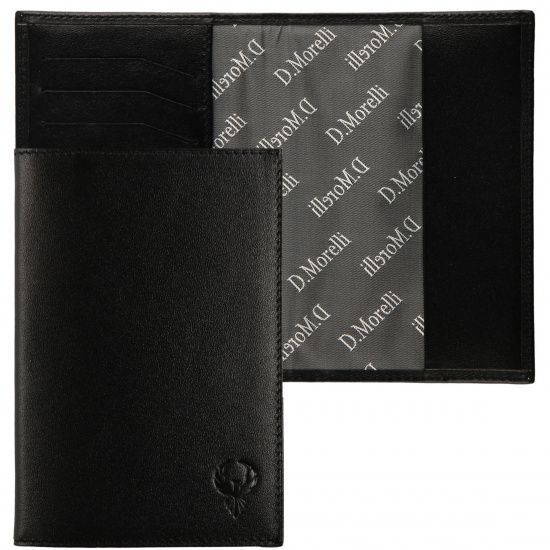 Обложка для паспорта с отделением для карт Black-3