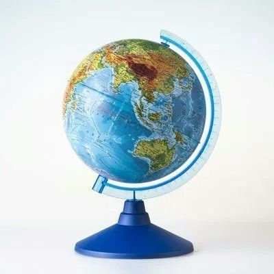 Глобус Земли физический 210 мм Классик Евро