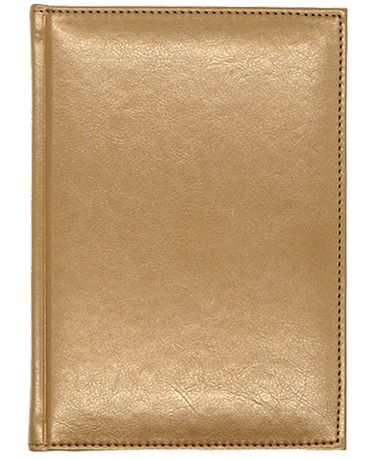 Ежедневник А5 "Venice" 256 стр. Золотистый