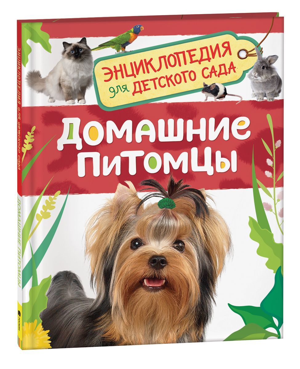 Обложка товара «Энциклопедия для детского сада. Домашние питомцы »