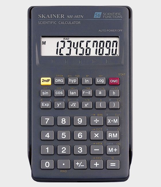 Электронный калькулятор SH-102N SKAINER ELECTRONIC