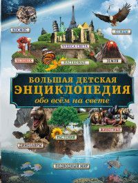 Обложка товара «Большая детская энциклопедия обо всем на свете»
